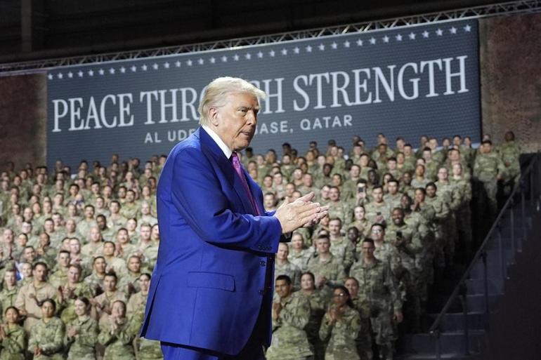 Trump El Udeyd Üssü'nde